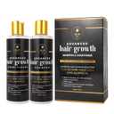 10 x Rosemary Hair Growth Shampoo & Conditioner Set, Strengthens, Thickens & Nourishes Thinning Hair, Infused with Biotin, Castor Oil & Natural Extracts 16 oz (8 Ounce (Pack of 2))