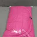 Lelepet Reversible Dog Coat Waterproof Dog Jacket Windproof Puffer Vest for Winter Warm Lightweight Coats for Large Dogs Adjustbale Hook & Loop Pet Apparel with Leash Hole, Boxer, Weimaraner, 2XL (Rose Red)