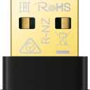 TP-Link Nano USB WiFi Adapter for PC(Archer T3U Nano)-AC1300 2.4G/ 5G Dual-Band Wireless Network Transceiver Adapter for Desktop PC, Travel Size, Supports Windows 11, 10, 8.1, 8, 7 / up to Mac OS 10.15