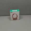 M1 Kids Headphones Wired Headphone for Kids,Foldable Adjustable Stereo Tangle-Free,3.5MM Jack Wire Cord On-Ear Headphone for Children (Pink)