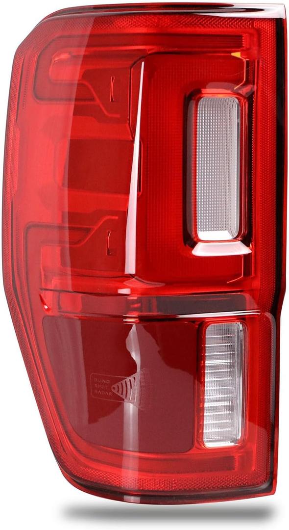 LED Tail Light w/Blind Spot Compatible With 2019-2023 Ranger Left Driver Side Taillight Replace Part Number KB3Z13405G (Module NOT Included)