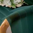 OWENIE Green Sheer Curtains 72 Inches Long 2 Panels Set for Christmas Decoration, Light Filtering Sheer Curtain Rod Pocket Clear Drapes for Living Room Bedroom Window Sliding Door, Each 42 x 72 Inch
