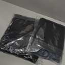 Wokceer Wedding Arch Backdrop Cover 7.2FT, 6FT Spandex Fitted Wedding Arch Stand Covers 2 Set Round Top Chiara Backdrop Stands Cover for Birthday Party Ceremony Banquet Decoration Black