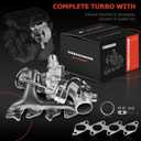 A-Premium Complete Turbo Turbocharger with Gasket Kit Compatible with Chevy Chevrolet Cruze 2011-2015 & Sonic 2012-2020 & Trax 2013-2021 & Buick Encore 2013-2021 1.4L Replace# 55565353
