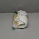 OIAHOMY Woven Basket, Gift Basket Empty with Gift Bags and Ribbons, Rope Baskets for Baby Showers, Storage Baskets with Handles for Nursery, Pet Toy Organizer - White (Medium: 13.5L*10W*6H)