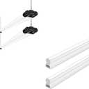 hykolity 2 Pack 4FT Linkable LED Shop Light 2 Pack LED Shop Light
