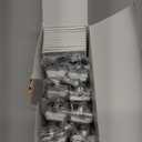 BESTTEN 10 Pack 3-Way Decorator Wall Light Switch with Wallplate, 15A 120V/277V, Single Pole or Three Way, On/Off Paddle Rocker Interrupter, UL Listed, White