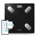 NUTRI FIT Smart Scale for Body Weight Body Composition Monitor, Bathroom Digital Weighing Scale with BMI, Body Fat, Muscle Mass, Accurate Bluetooth Home User Health Equipment Sync Apps