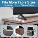 Yaotieci TV Legs for Onn Roku TV Stand Legs, Base Stand Only for Onn Roku, Please Measure The Distance Between The Centers of The TV Holes, with Screws and Instruction