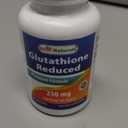 Best Naturals L-Glutathione 250 mg 60 Capsules , Best By:  03/2026