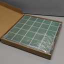 Commomy 10 Pcs Matte 3D Peel and Stick Tile 11.8"x11.8" Ultralight PVC Square Peel and Stick Backsplash for Kitchen Stick on Tiles for Bathroom,Living Room,Fireplace,Interior Wall Decor,Jungle Green