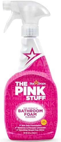Stardrops - The Pink Stuff - Miracle Bathroom Foam Cleaner 750ml - Baths, Tiles, Soap Scum, Limescale, Streak Free