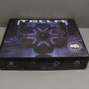 Music Boxing Machine, Interactive Punching Trainer with Boxing Gloves, Large Size Wall Mounted Electronic Boxing Target for Adult Kids, 9 Modes & 9 Speeds (Black)