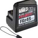 Goolsky Flysky FGR4S V2 Receiver, 2.4Ghz 4 Channel AFHDS 3 Built-in Single Antenna Bidirectional PWM/PPM/IBUS Output Receiver for Flysky Noble NB4 PL18 Radio Transmitter Remote Controller