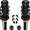 Pair Front Struts Shock Absorber Electric Assembly Assy Magnetic Compatible with Cadillac XTS 2013-2019 Replace For 84677093 580-1096 19300063 22906209 22962890 23101683