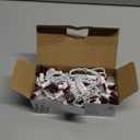 Brightown Clear Christmas String Lights 50 Count 10 Feet Incandescent Bulb Mini Lights for Indoor Outdoor Xmas Tree Garland Birthday Wedding Party Festival Decoration, Green Wire