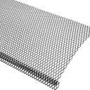 SDSNTE Lock-in Gutter Guard - 6 x 120 ft Durable Coated Steel Leaf Gutter Guards Micro Mesh Gutter Screens Gutter Protection Covers Fit K Style Gutter, Black, Pack of 40