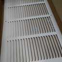 Return Air Grille for 20"Wx10"H inch Duct Opening,Air Return Vent Cover for Wall or Ceiling,AC Wall Vent Cover Grill HVAC Cold Air Intake Grille Without Filter Housing,Outer Dimension:21.75"WX11.75"H