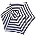 Blissun 7.5ft Patio Umbrella Replacement Canopy, Market Umbrella Cover, Outdoor Table Umbrella Canopy for 6 Ribs