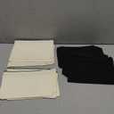 20 Pack Blank Cotton Canvas DIY Craft Zipper Bags Pouches Pencil Case for Makeup Cosmetic Toiletry Stationary Storage