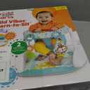Bright Starts Learn-to-Sit 2-Position Baby Floor Seat with Toys, Unisex, 4-12 Months, Wild Wiggles