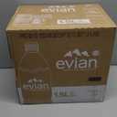 Evian Natural Spring Water, 1.5 L bottle (Pack of 12)