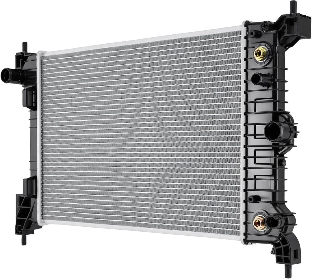 BDFHYK 13247 Aluminum Radiator for Chevrolet Sonic 2012-2018, CU13247, 16mm Core, Direct Fit Replacement, OE 95298551 GM3010546