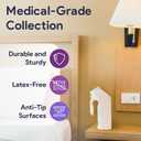 Portable Urinals for Men - Glow in The Dark Tight Seal Lid Male Urinal Bottle - Spill Proof Pee Bottles for Men - Versatile Travel Urinal - 32 oz. Urine Bottles for Men - 6 Pack