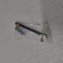 Amerock | Cabinet Pull | Matte Black/Champagne Bronze | 5-1/16 inch (128 mm) Center-to-Center | Mergence | 1 Pack | Drawer Pull | Cabinet Handle | Cabinet Hardware