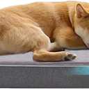Cooling Dog Beds for Large Dogs, Orthopedic Memory Foam Dog Bed, Large Pet Beds with Washable Cover, Ideal for Arthritic Dogs Up to 65Lbs (Large: 35" x 22" x 3")
