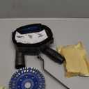 HERZO Aluminum Dust Shroud for Angle Grinder 4.5 inch and 5 Inch, Includes 5Inch Diamond Grinding Cup Wheel