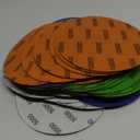 Sanding Disc Sandpaper, 50Pcs 5 Inch Hook & Loop Sandpaper, 3000 4000 5000 7000 10000 Grit,Round Silicon Carbide High Grit Wet Dry Sand Paper for Orbital Sander Auto, Wood or Metal Polishing