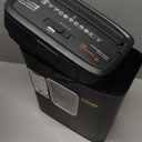 Bonsaii 6 Sheet High Security Micro Cut Paper Shredder, Credit Cards/Mail/Staples/Clips Shredder for Home Use with 4.2 Gallon Bin (C261-D)