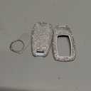 Key Fob Cover Compatible with Mercedes Benz C E S M CLS CLK GLK GLC G Class Bling Crystal Rhinestone Diamond Key Case