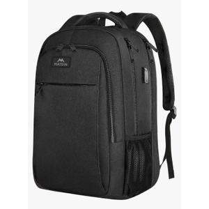 MATEIN Extra Large Backpack, 17 Inch Travel Laptop Backpack with USB Charging Port, Anti Theft TSA Friendly Business Work College Computer Backpack for Men Women, Black