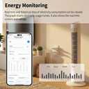 Minoston Zwave Plug, 800 Series with Energy Monitoring, Power Meter Z-Wave Outlet Switch, Z-Wave hub Required, Work with SmartThings, Wink, Vera, Z-Box Hub, Home Assistant (MP31ZP)