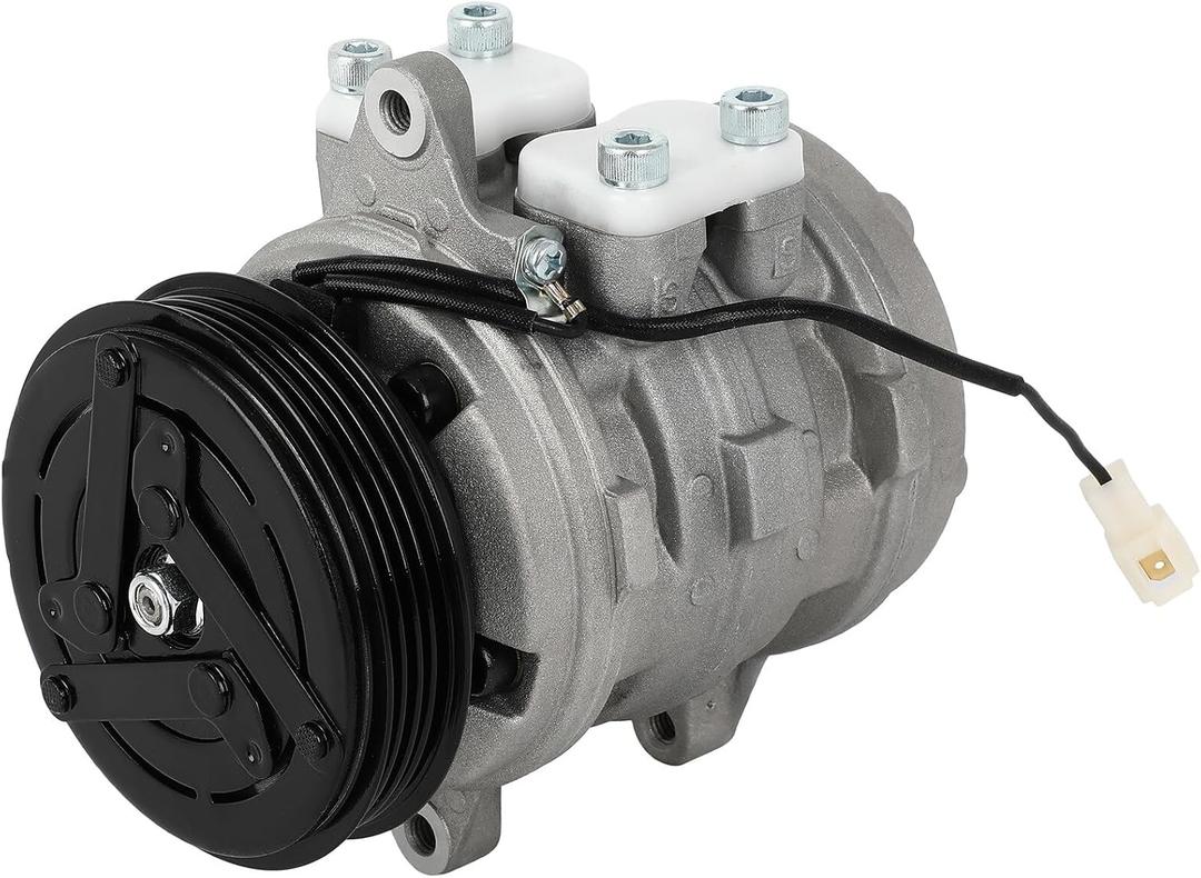 SCITOO AC Compressor with Clutch for Suzuki Sidekick 1.6L 1989-1994, for Suzuki Swift 1.0L 1992-1994, Fast Cooling Air Conditioner Compressor for Geo Metro 1.0L 1989-1994 CO 10685DC 12367701