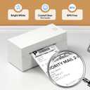 Fanfold 4" x 6" Direct Thermal Labels 4000 Thermal Printer Paper 8 Stacks Shipping Labels