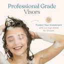 Eyelash Shield Shower Visor For Adults - 200 Eye Shields for After Surgery Shampoo, Microblading Supplies Permanent Makeup Supplies - Lash Guard - Eyelash Protector - Eye Shield After Cataract Surgery (1 Count (Pack of 200))