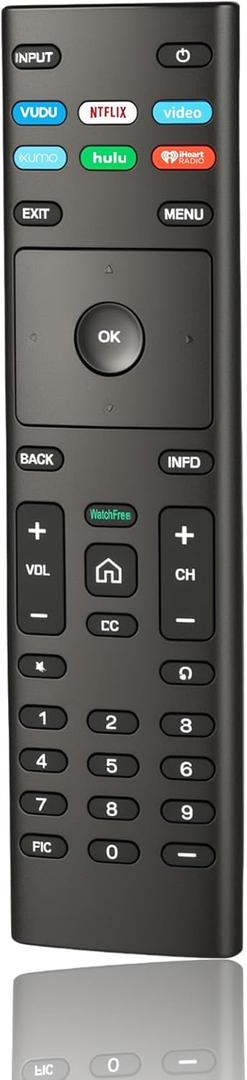 2 x Luyeper Replacement for Vizio Smart TV Remote Control, XRT136 Remote for All Vizio D, V, M, P, PX, E Series TV