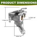 791230 407777 Mower Carburetor 799230 699709 499804 for Briggs & Stratton 20hp 21hp 23hp 24hp 25hp Intek V-Twin MIA10632 for John Deere MIA10632 LA135 LA120 LA130 LA140 LA150 LA145 Lawn Mower