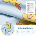 cyeollo Recovery Suit for Dogs Surgery Suit Female Spay Soft Pet Onesie Bodysuit Male Dog Neuter, Small Dogs Surgical Recovery Shirt, Yellow Duck, M