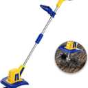 Cordless Tiller Cultivator Compatible with Dewalt 20V Battery(Tool Only), Electric Garden Tiller w/270 RPM, 48 Steel Tines, 8.7" Tilling Width, 6.3" Depth, Portable Rotary Tiller