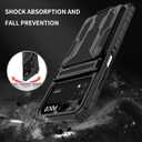 Phone Case for Xiaomi Poco M4 Pro 4G Case, MZB0B5VIN Case with Screen Protector, Wallet Detachable Credit Card Holder Built-in Stand Protective Phone Cover for Xiaomi Poco M4 Pro 4G Black