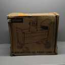 Libbipaw All-Terrain Dog Wagon for Large Dogs, 2-in-1 Push/Pull Stroller with Anti-Slip Ramp & Rotatable Handle, Foldable Heavy-Duty Cart for Senior/Injured Pets, Vet Visits, Camping (Blue)