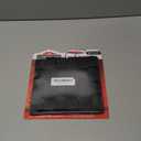 X-Protector Sled Base Chair Floor Protector - 24 PCS Chair Floor Protectors for Hardwood for Rail Feet - Floor Protectors for Chairs with Tubular Legs - Black Wrap Felt Chair Glides! (Large - 5.7" x 1.2" (Black))