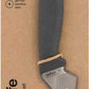 Zyliss Offset Santoku Knife – Sharp German Stainless Steel Blade – Sustainable Wheat Straw Handle – Precision Kitchen & Vegetable Knife – Dishwasher Safe – 3.9 inches