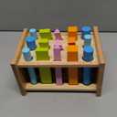 Montessori Shape Matching Toys - Wooden Shape Sorting Toys for 1-3 Years Old Children - Educational Toy for Preschoolers