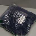 Size 41Inch x 71Inch.  Sheer Navy Blue Organza Fabric - Lightweight Decorative Material For DIY Crafts, Wedding Decor, Draping, and Gift Wrapping