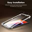 UNBREAKcable Shatterproof Tempered Glass Screen Protector for iPhone SE 2022/SE 2020, iPhone 8/7 [3-Pack] [99.99% HD Clear] [Easy Installation Frame] [9H Hardness][Bubble Free] for Apple 4.7''